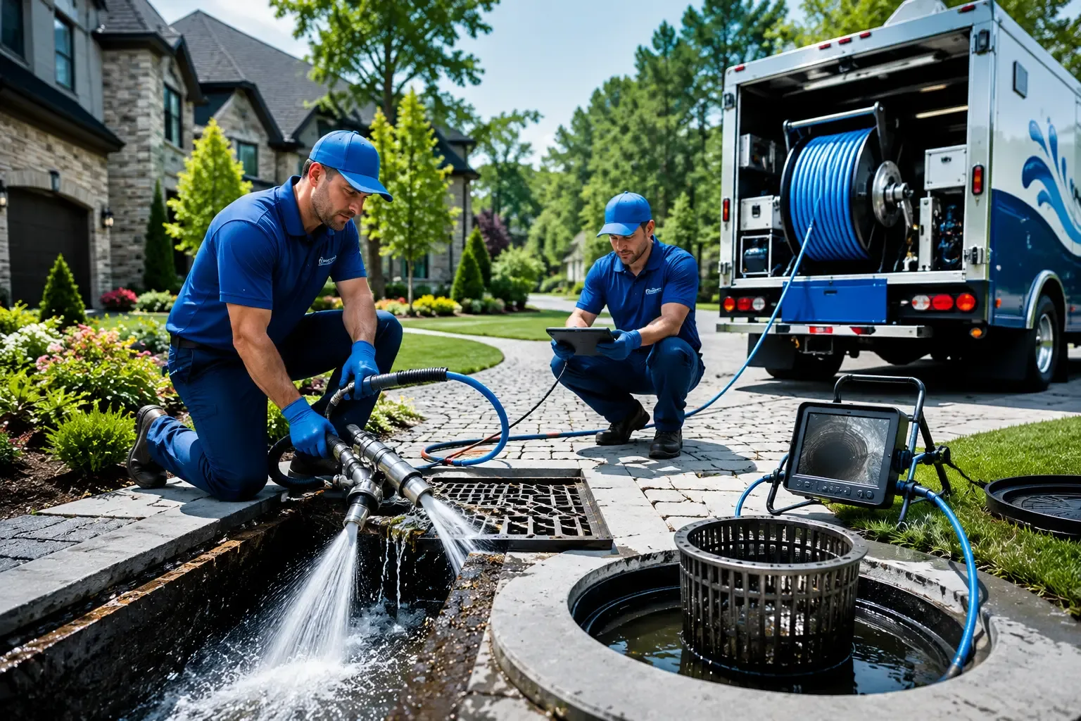 Local outdoor drain cleaning professionals in Londonderry, OH