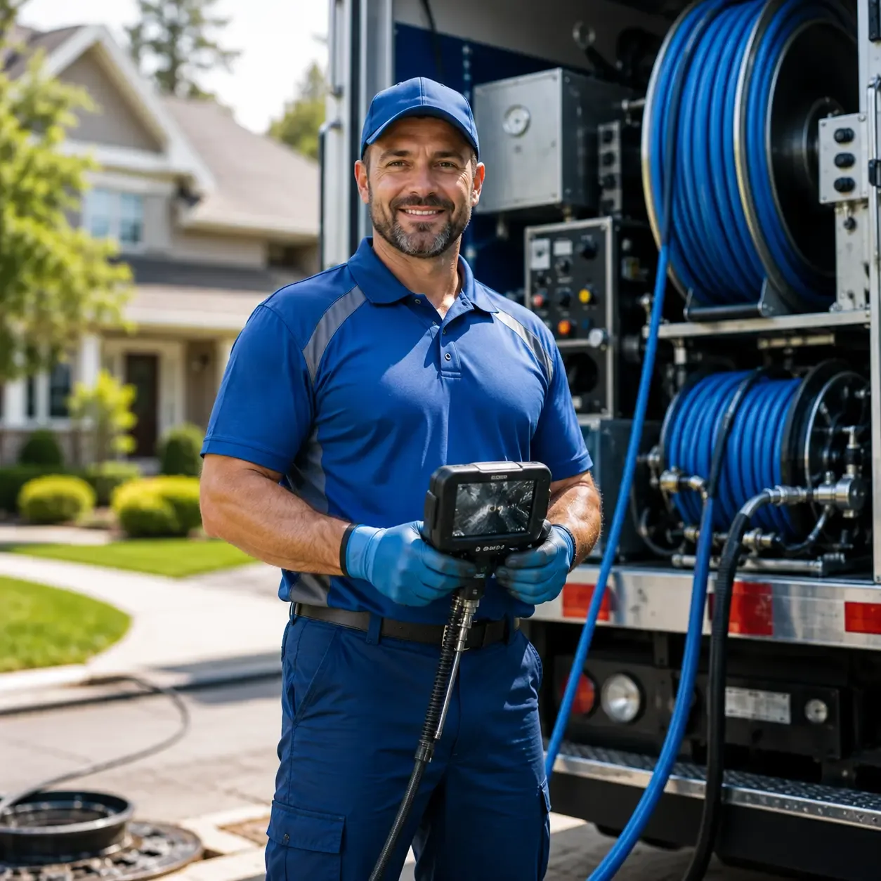 Local outdoor drain cleaning specialists in Londonderry, OH